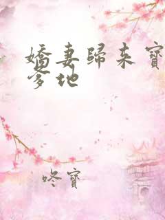 娇妻归来宝贝叫爹地