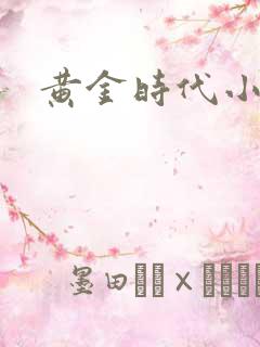 黄金时代小说