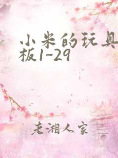 小米的玩具店老板1-29