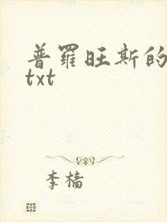 普罗旺斯的一年txt