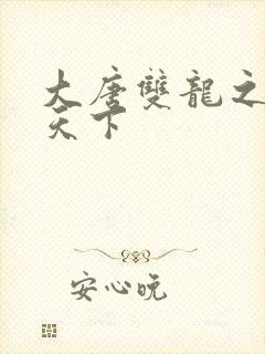 大唐双龙之无敌天下