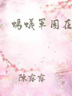 蚂蚁军团在异界