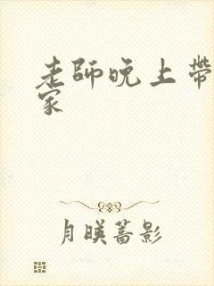 老师晚上带我回家