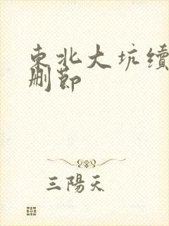 东北大坑续集未删节