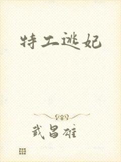 特工逃妃