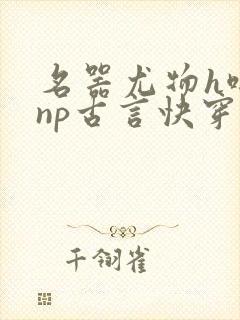 名器尤物h啪肉np古言快穿