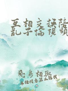 互相交换陪读妇乱子伦视频