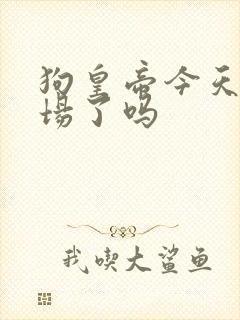 狗皇帝今天火葬场了吗