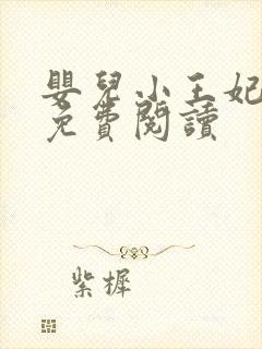 婴儿小王妃全文免费阅读