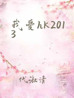 我爱hk2013