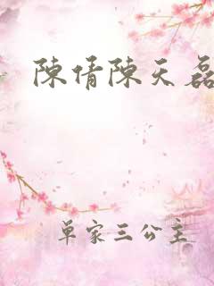 陈倩陈天磊小说