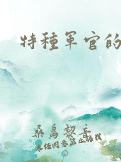 特种军官的宠妻