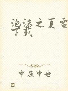 泡沫之夏电视剧下载