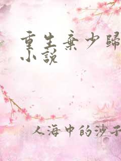 重生弃少归来 小说