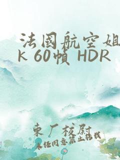 法国航空姐 4k 60帧 HDR