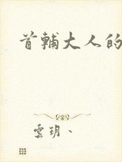 首辅大人的套路