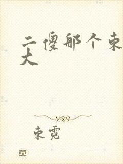 二傻那个东西真大