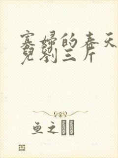 寡妇的春天白花儿刘三斤