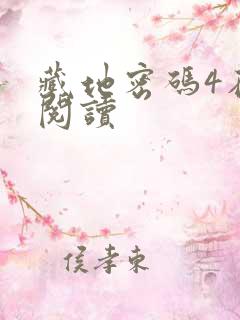 藏地密码4在线阅读