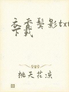 衣香鬓影txt下载