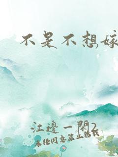 不是不想嫁全集