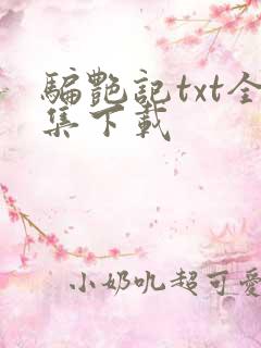 骗艳记txt全集下载