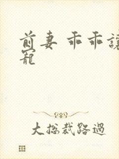 前妻 乖乖让我宠