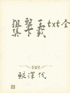 狙击王txt全集下载