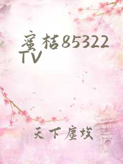 蜜桔85322TV