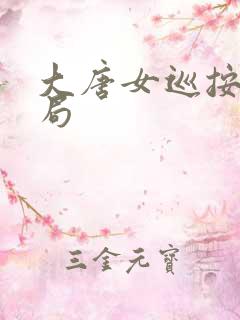 大唐女巡按大结局