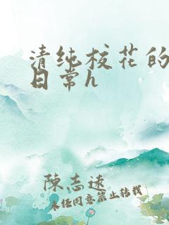 清纯校花的被肉日常h