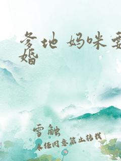 爹地 妈咪要逃婚