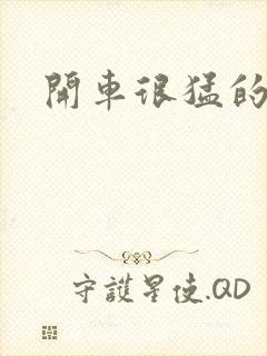 开车很猛的古文