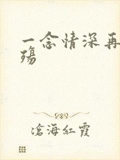 一念情深再念成殇