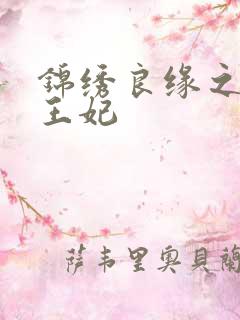 锦绣良缘之北地王妃