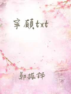 宁愿txt