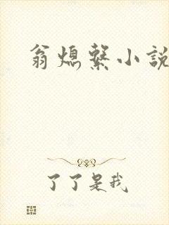 翁熄系小说人说