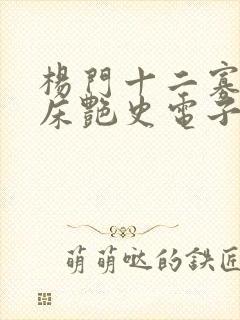 杨门十二寡妇肉床艳史电子书