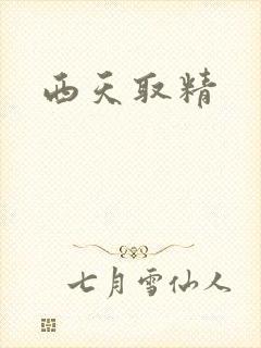 西天取精
