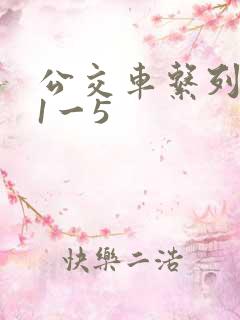 公交车系列合集1一5