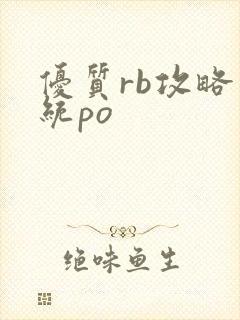 优质rb攻略系统po