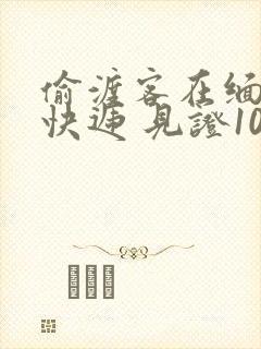 偷渡客在缅北送快递 见证100种逃亡