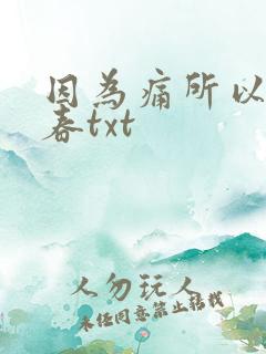 因为痛所以叫青春txt