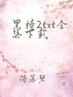 黑榜2txt全集下载
