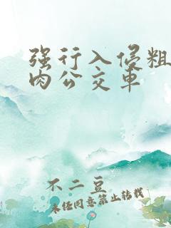 强行入侵粗暴h肉公交车