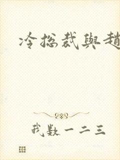 冷总裁与赵大牌