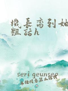 机长脔到她哭h粗话h