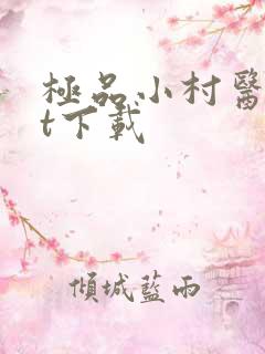 极品小村医txt下载