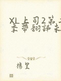 XL上司2第二季带翻译未增