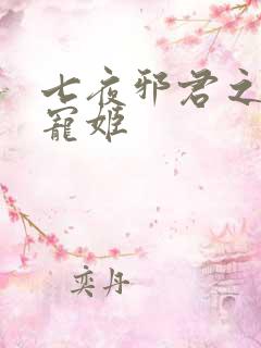 七夜邪君之囚禁宠姬